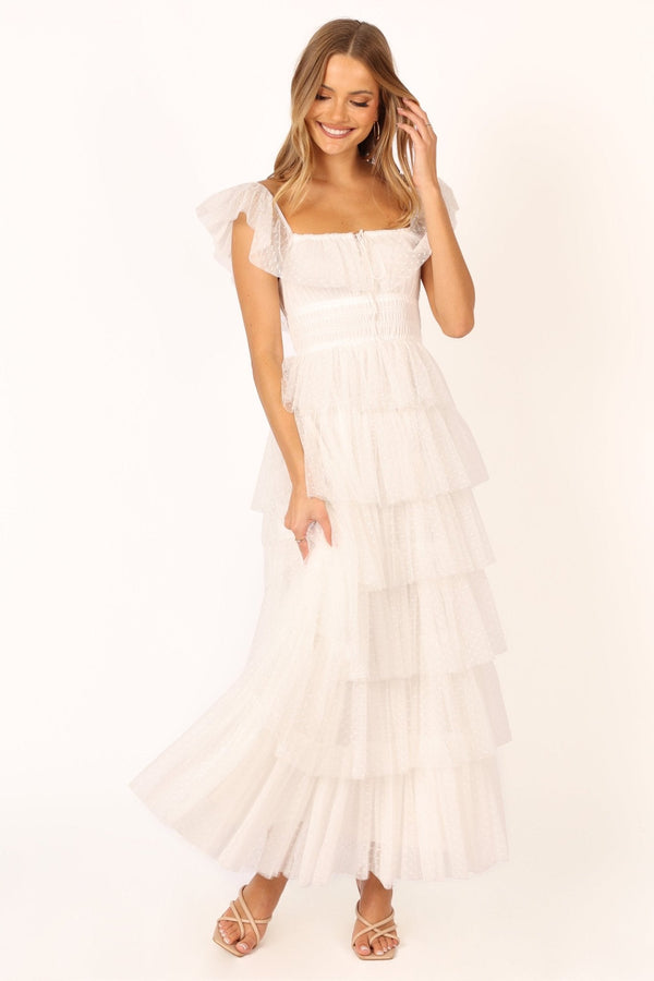 Belle Maxi Dress - Off White