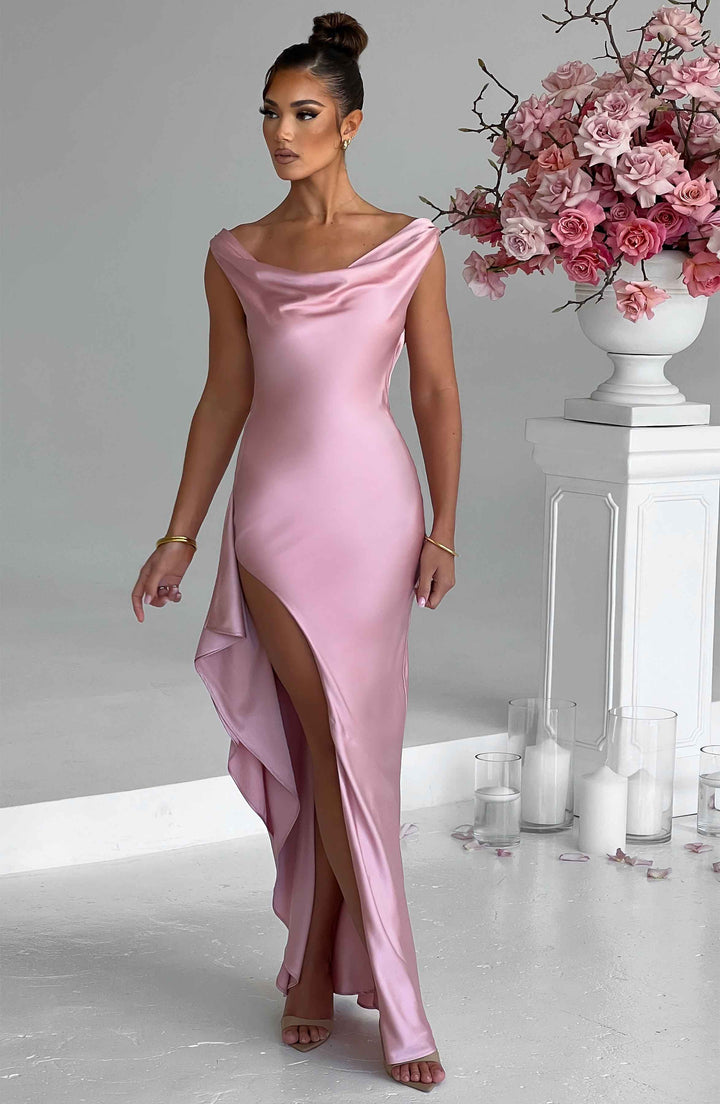 Marilyn Maxi Dress - Blush My Store HUBITUS