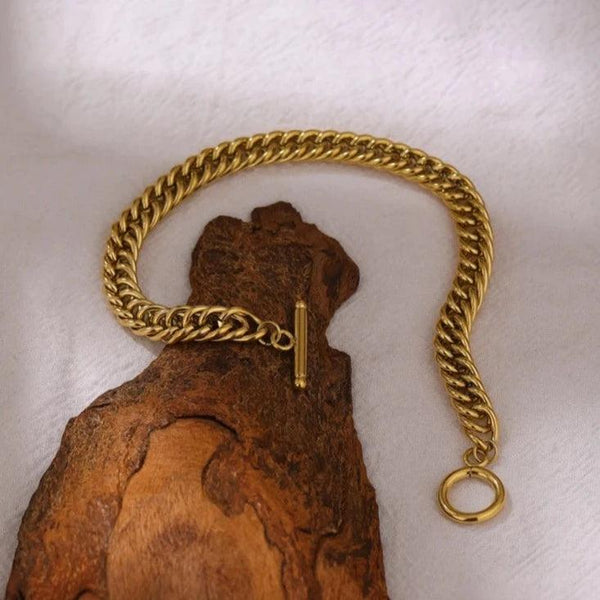 Armband-Charm-Schmuck – geometrische Kette – Halskette aus Edelstahl